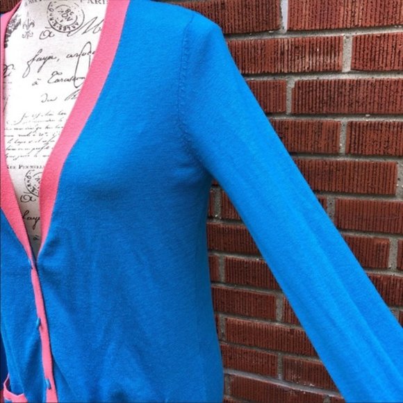Prabal gurung for Target blue color block cardigan - Picture 4 of 6